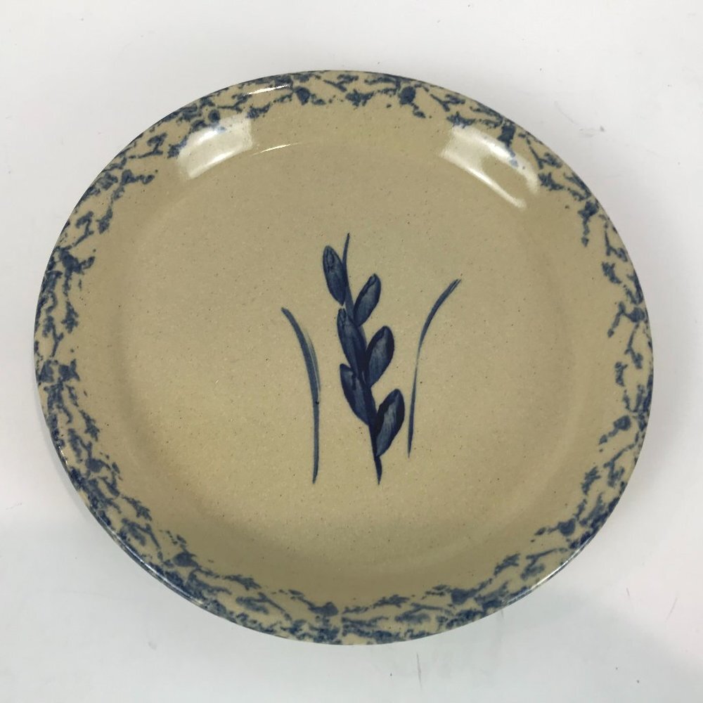 Roseville Art Pottery 7" hand painted plate